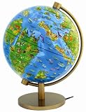 DinoZ Prehistoric Globe 11-inch Illuminated Desktop
