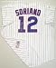 Alfonso Soriano Signed Cubs White Pinstripe Majestic Replica Jersey