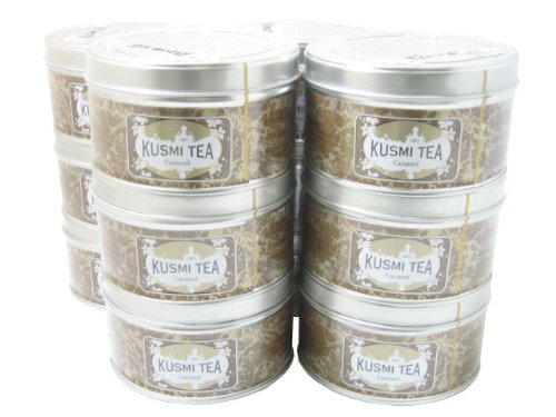 Kusmi Caramel Tea (Case of 12 - 4.4oz Tins) - Free Shipping by Kousmichoff