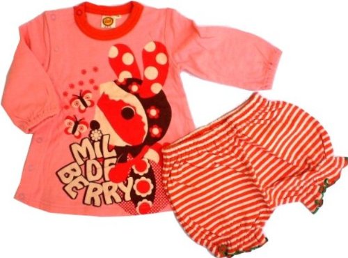 MIL DE BERRY �`���j�b�N&�u���}SET 70cm �s���N [55] 30/-�ڌ��V�� X28133-04