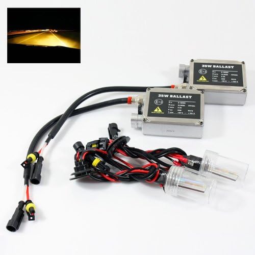 07-08 Mini Cooper Convertible H7 35W Xenon HID (High Intensity Discharge) Conversion Kit for Headlights - 3000K Yellow