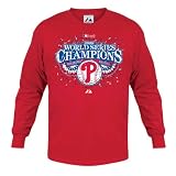 Philadelphia Phillies 2008 World Series Champions Official Parade Celebration Long Sleeve T-Shirt