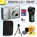 Nikon Coolpix L10 5MP Digital Camera + 1GB Accessory Kit