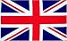 British Union Jack (UK Great Britain) Country Flag: 3x5ft poly