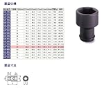 TONE:トネ インパクト用ロングソケット/25.4mm ソケットレンチ