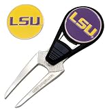 NCAA LSU Tigers Divot Tool & Ball Marker Set