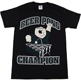 Family Guy Peter Beer Pong Champion Mens T-Shirt