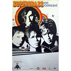 Supergrass - Poster En Concert