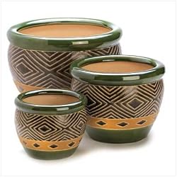 Jade Planter Trio