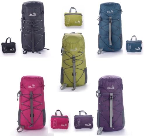 New Outlander Packable Water Resistant Handy Lightweight Travel Backpack Hiking Bag 30L