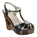 Women's Xhilaration&reg; Tira Wedge Sandals - Black