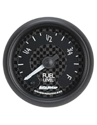 Automotive Parts and Accessories: Auto Meter 8010 GT Series Electric Programmable Fuel Level Gauge - Auto Meter