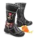 FLOWER GIRL, Mädchen Winterstiefel, schwarz -multicolour