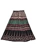 Broomstick Skirt Earthy Ethnic traditonal Print Rayon
