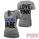 Colorado Rockies Victoria's Secret PINK&Atilde;&macr;&Acirc;&iquest;&Acirc;&frac12; Deep V-Neck Bleacher Babe Tee
