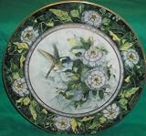 Franklin Mint Royal Doulton The White-Eared Hummingbird Plate