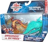 Bakugan Battle Brawlers Series 1 Duo Diorama 2 Pack Bakugan Brawl Mini Figure - Dragonoid vs Skyress