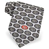 Indiana University Logo Tie by NCAA - Silver Silk - B0009S542C