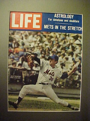 Jerry Koosman September 26, 1969 Life Magazine Professionally Matted Cover 14 X 18 Size Ready For Framing