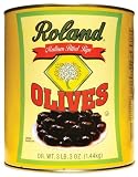 Review Roland  / Roland Medium Pitted Ripe Olives, 51-Ounce Can (Pack of 2)