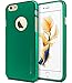 iPhone 6S / 6 Case, [Ultra Slim Fit] Goospery i-Jelly Case [Metallic Finish] Premium TPU Case Cover [Anti-Yellowing/Discoloring Finish] for Apple iPhone 6S / 6 - Metallic Green