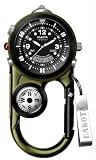 Dakota Angler II Clip Watch - OLIVE GREEN/BLACK One Size