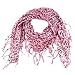 Tuch-Schal mit Leoprint PATTY lightpink