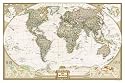 Huge size "Executive World" wall map