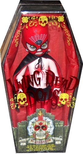 Living Dead Dolls Series20 Days Of The Dead El Luchador Muerto Variant
Living Dead Dolls Series20 Days Of The Dead El Luchador Muerto Variant