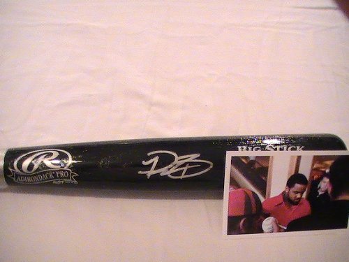 PRINCE FIELDER SIGNED AUTOGRAPHED RAWLINGS BAT MILWAUKEE BREWERS COA + HOLOGRAM