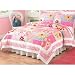 Pem America - Olivia Pink Full / Queen Quilt With 2 Shams Pem America - Olivia Pink Full / Queen Quilt With 2 Shams