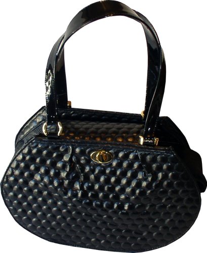 PuchiBag Martini Bag - Black Bubbles