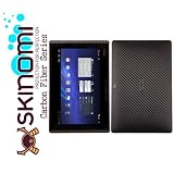 Skinomi TechSkin - Black Carbon Fiber Film Shield & Screen Protector for Asus EEE Pad Transformer