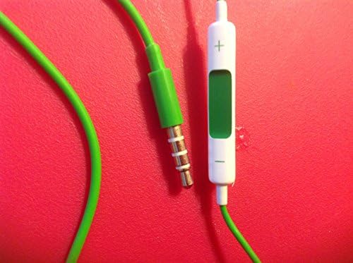 Stereo Earphone Headphone with Remote Control for Ip 4,4s,5 5c, Ipad 2,3, Minipad (Green)