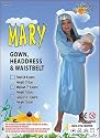 Virgin Mary Kids Nativity Costume size small (4-6yrs)