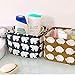 CALISTOUS 1PC Stationery Handicraft Storage Basket Linen Desk Storage Box Hedgehog