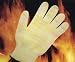 Garten & Freizeit : Hitze-Schutz-Handschuh für Grill & Ofen aus feuerbeständigen Aramidfasern NomexTM und KevlarTM - bis 250°