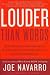 Produkt-Bild: (LOUDER THAN WORDS: TAKE YOUR CAREER FROM AVERAGE TO EXCEPTIONAL WITH THE HIDDEN POWER OF NONVERBAL INTELLIGENCE ) By Navarro, Joe (Author) Paperback Published on (03, 2011)