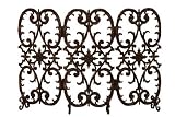 Bronze Fireplace Screens, 3-Panel Florentine Fireplace Screen, FireplaceMall Exclusive