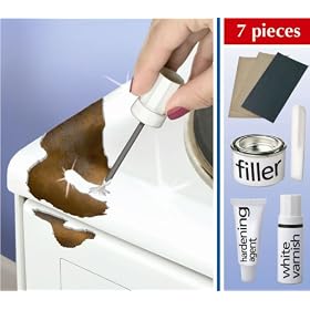 PROFESSIONAL ENAMEL & CERAMIC REPAIR KIT (712) - REPAIR CHIPPED or SCRATCHED ENAMEL & CERAMIC IN MINUTES!