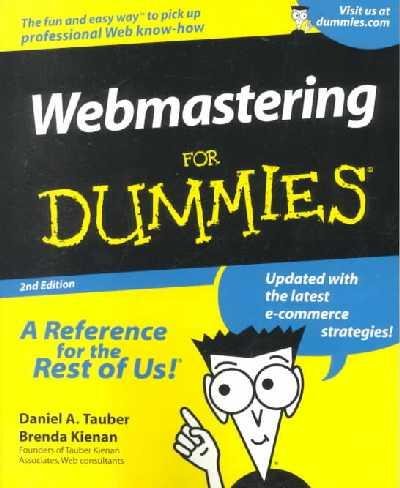 Image of: Webmastering for Dummies