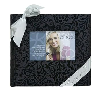 Main Street Decor C-WE937 Candice Olson Refresh Black Photo Album,160 Photos
