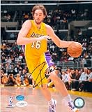 Pau Gasol Autographed/Hand Signed 8x10 Photo (Los Angeles Lakers) JSA Image #3