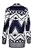 Forever Womens Aztec Tribal Leopard And Heart Print Knitted Boyfriend Cardigan