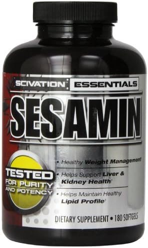Sesamin, 180 Sci-Caps by Europa Sports Products