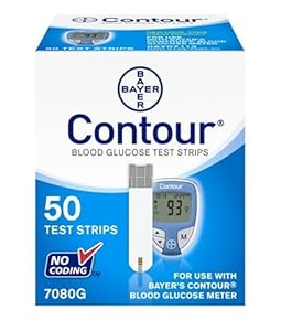 Bayer Contour  Blood Glucose, 50 Test Strips