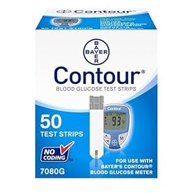 Bayer Contour  Blood Glucose, 50 Test Strips