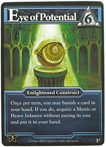 ASCENSION Promo Card: EYE OF POTENTIAL Unplayed NEW!