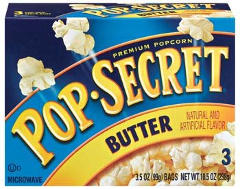 Pop Secret Butter Popcorn 3 pk 10.5 oz (Pack of 12)