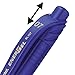 Pentel BL107C EnerGel-X Retractable Roller Gel Pen, .7mm, Blue Barrel/Ink, Dozen